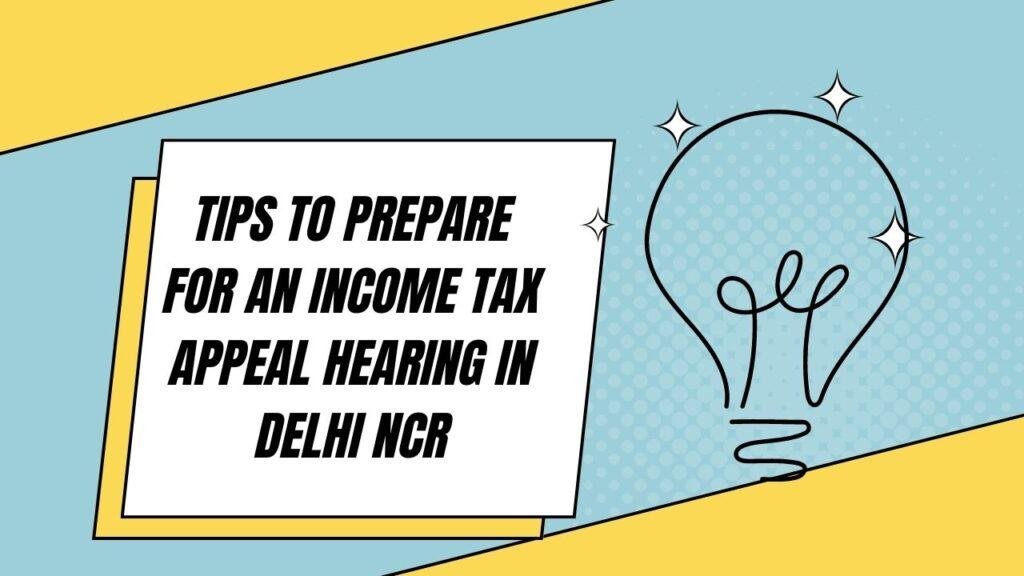Income Tax Appeal Consultant in Delhi NCR