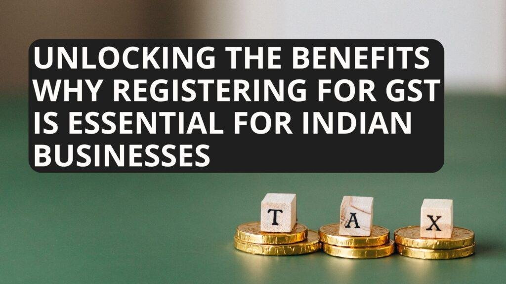 How to register for gst in india